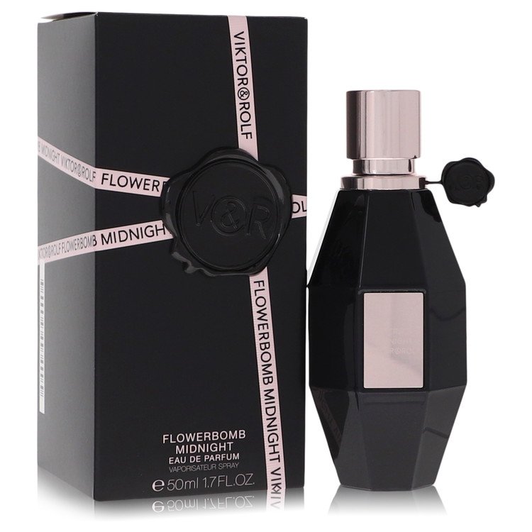Flowerbomb Midnight Eau De Parfum Spray By Viktor & Rolf 1.7 oz