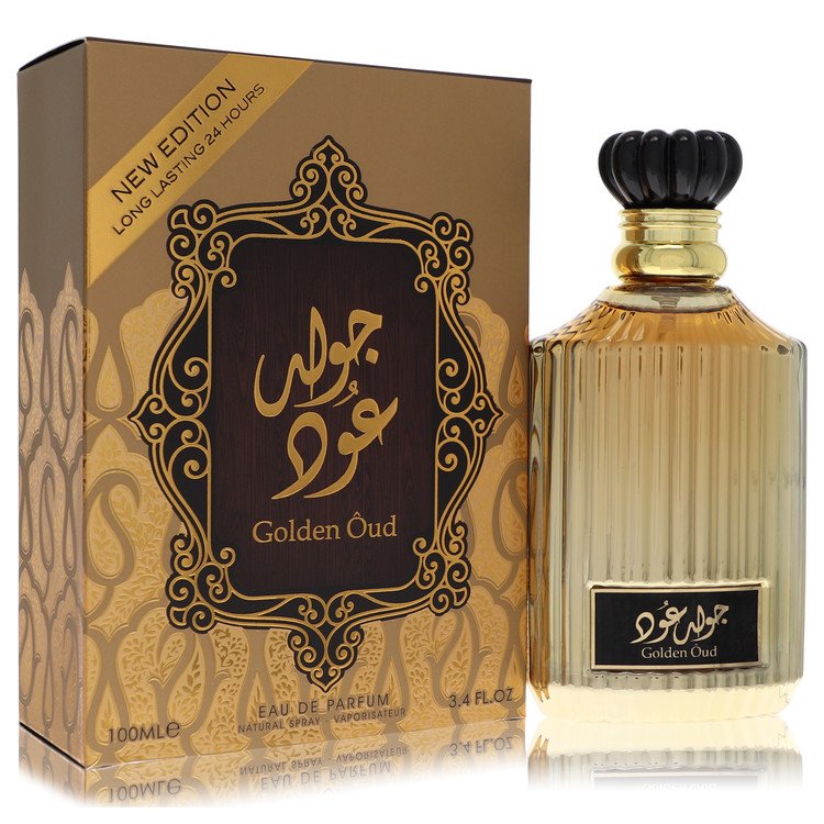 Lattafa Asdaaf Golden Oud Eau De Parfum Spray (Unisex) By Lattafa 3.4 oz