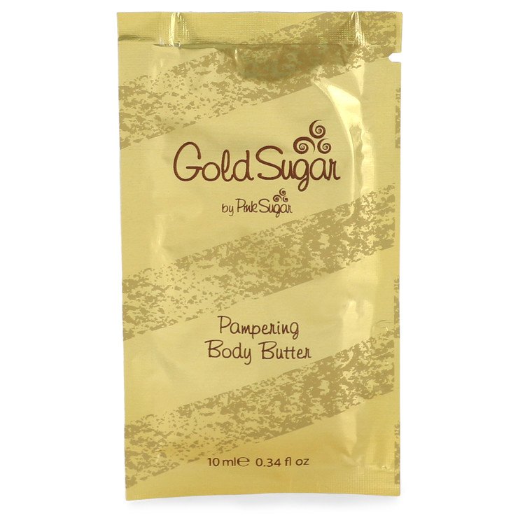 Gold Sugar Body Butter Pouch By Aquolina 0.34 oz