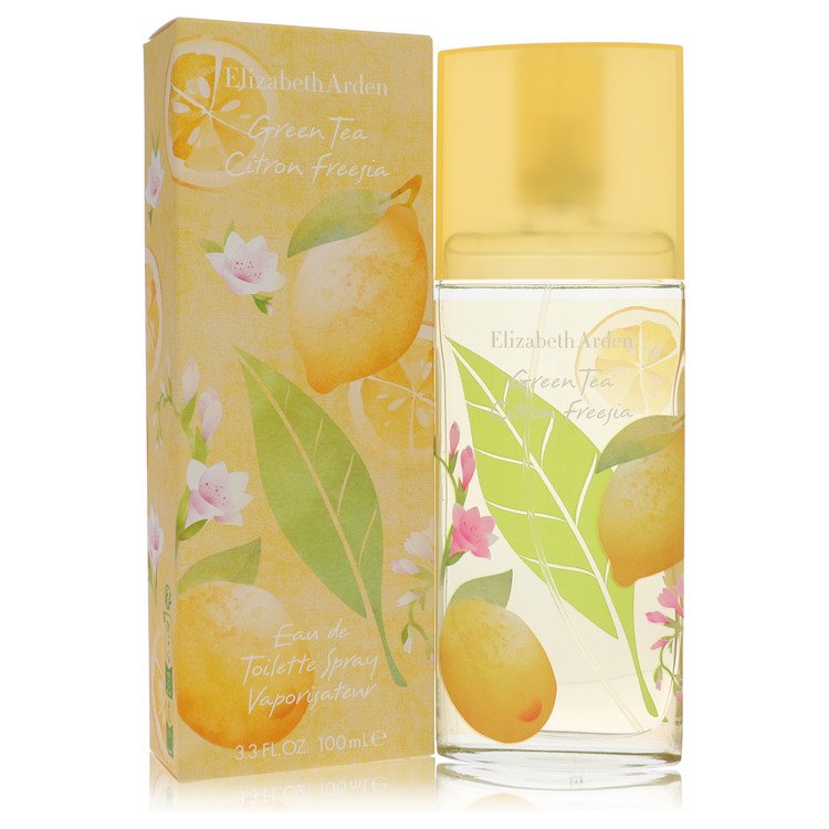 Green Tea Citron Freesia Eau De Toilette Spray By Elizabeth Arden 3.4 oz