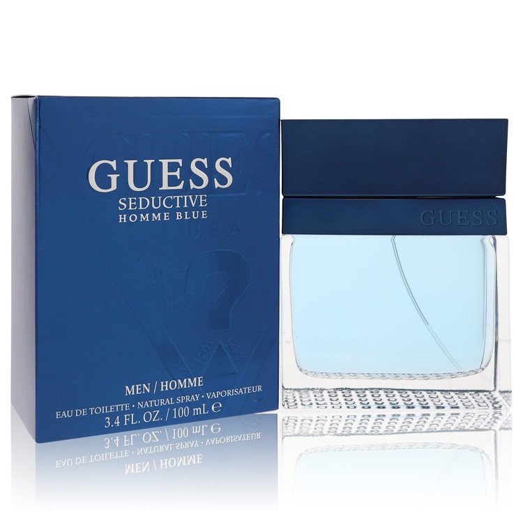 Guess Seductive Homme Blue Eau De Toilette Spray By Guess 3.4 oz