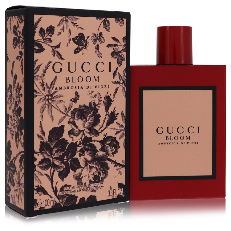 Gucci Bloom Ambrosia Di Fiori Eau De Parfum Intense Spray By Gucci 3.3 oz