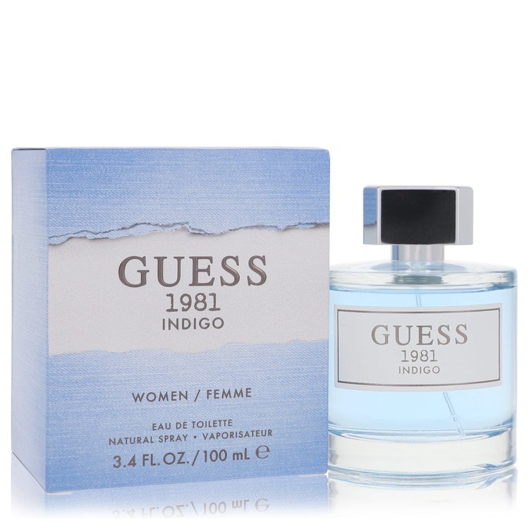 Guess 1981 Indigo Eau De Toilette Spray By Guess 3.4 oz