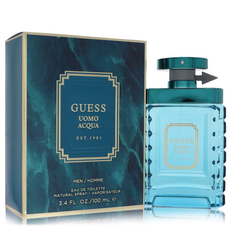 Guess Uomo Acqua Eau De Toilette Spray By Guess 3.4 oz
