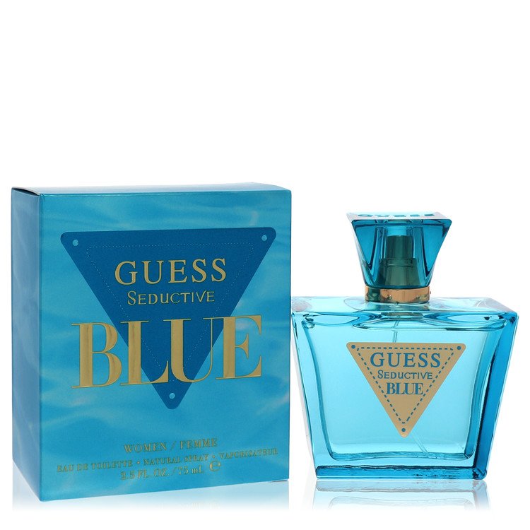 Guess Seductive Blue Eau De Toilette Spray By Guess 2.5 oz