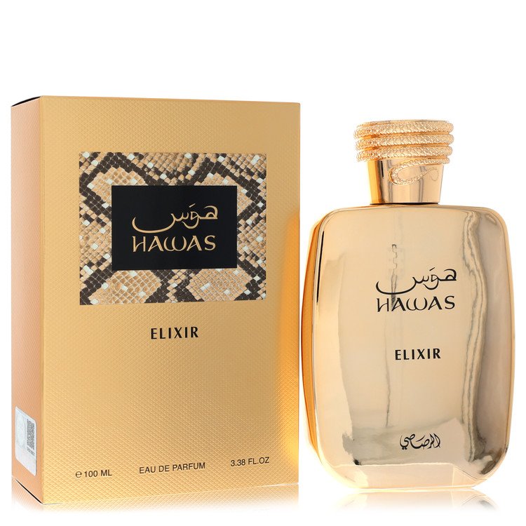 Hawas Elixir Eau De Parfum Spray (Unisex) By Rasasi 3.4 oz