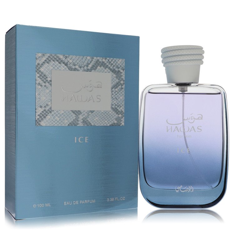 Hawas Ice Eau De Parfum Spray By Rasasi 3.3 oz