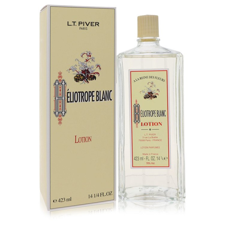 Heliotrope Blanc Lotion (Eau De Toilette) By LT Piver 14.25 oz
