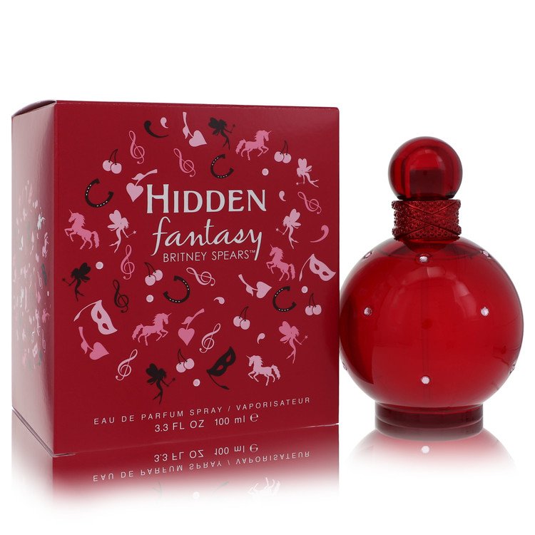 Hidden Fantasy Eau De Parfum Spray By Britney Spears 3.4 oz