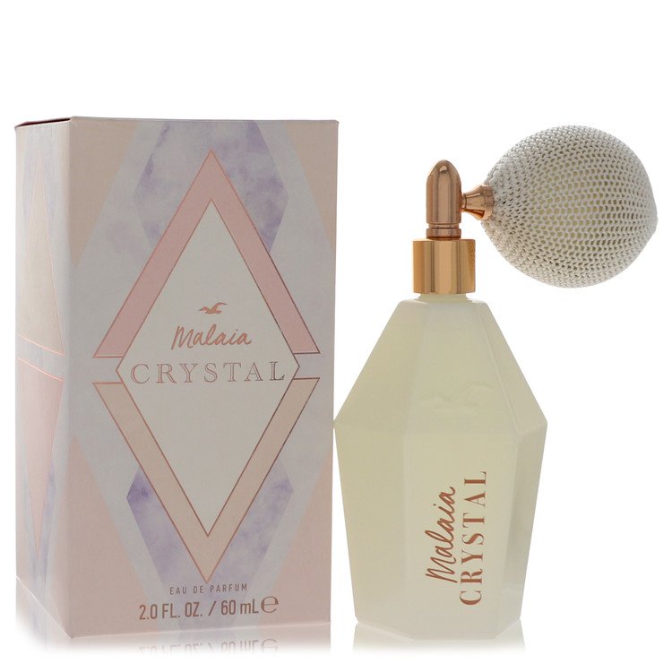 Hollister Malaia Crystal Eau De Parfum Spray with Atomizer By Hollister 2 oz