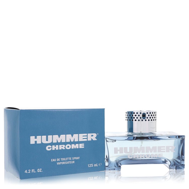 Hummer Chrome Eau De Toilette Spray By Hummer 4.2 oz
