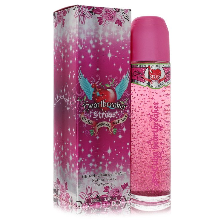 Cuba Strass Heartbreaker Eau De Parfum Spray By Fragluxe 3.4 oz