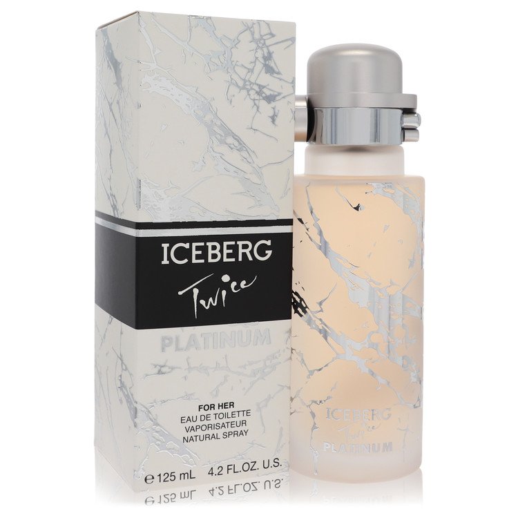 Iceberg Twice Platinum Eau De Toilette Spray By Iceberg 4.2 oz