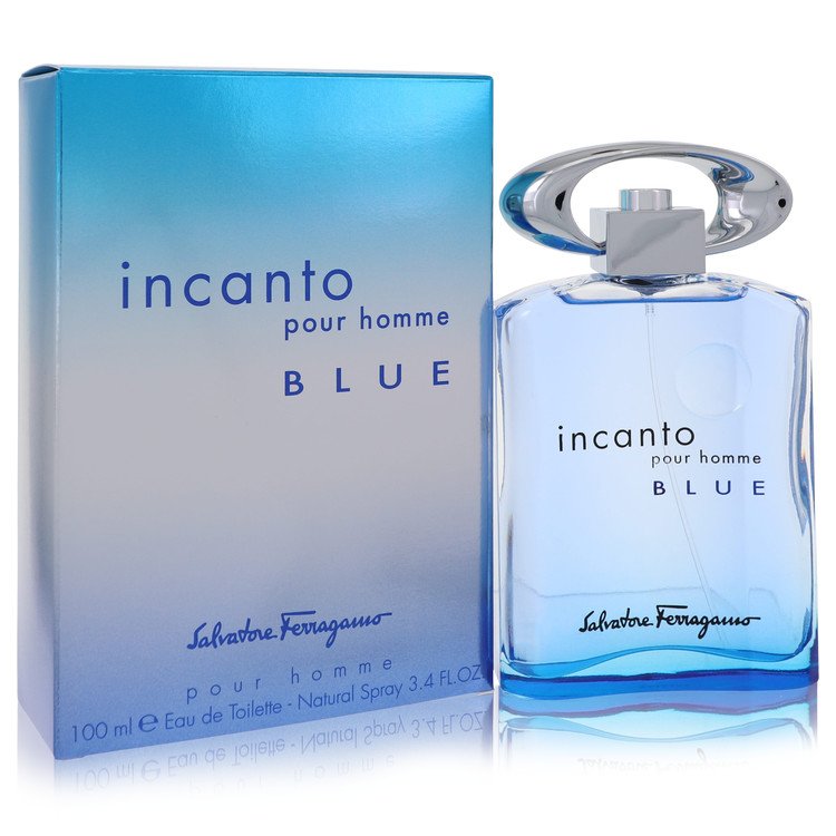 Incanto Blue Eau De Toilette Spray By Salvatore Ferragamo 3.4 oz