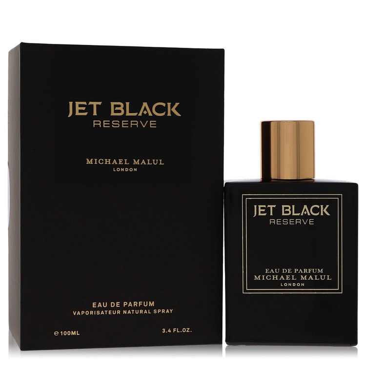 Jet Black Reserve Eau De Parfum Spray By Michael Malul 3.4 oz