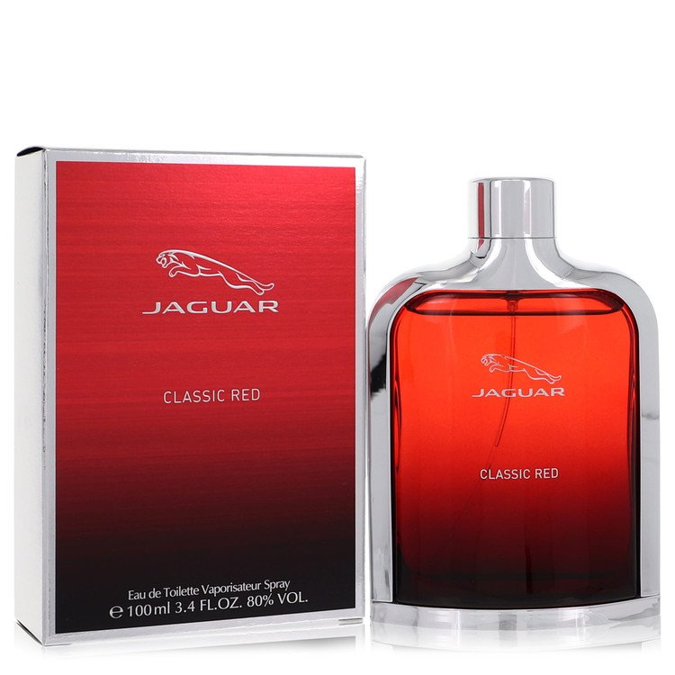 Jaguar Classic Red Eau De Toilette Spray By Jaguar 3.4 oz
