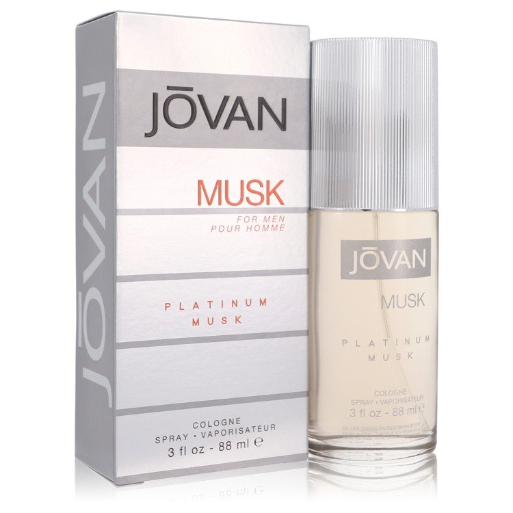Jovan Platinum Musk Cologne Spray By Jovan 3 oz