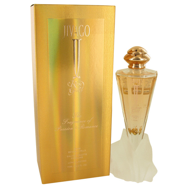 Jivago Rose Gold Eau De Toilette Spray By Ilana Jivago 2.5 oz