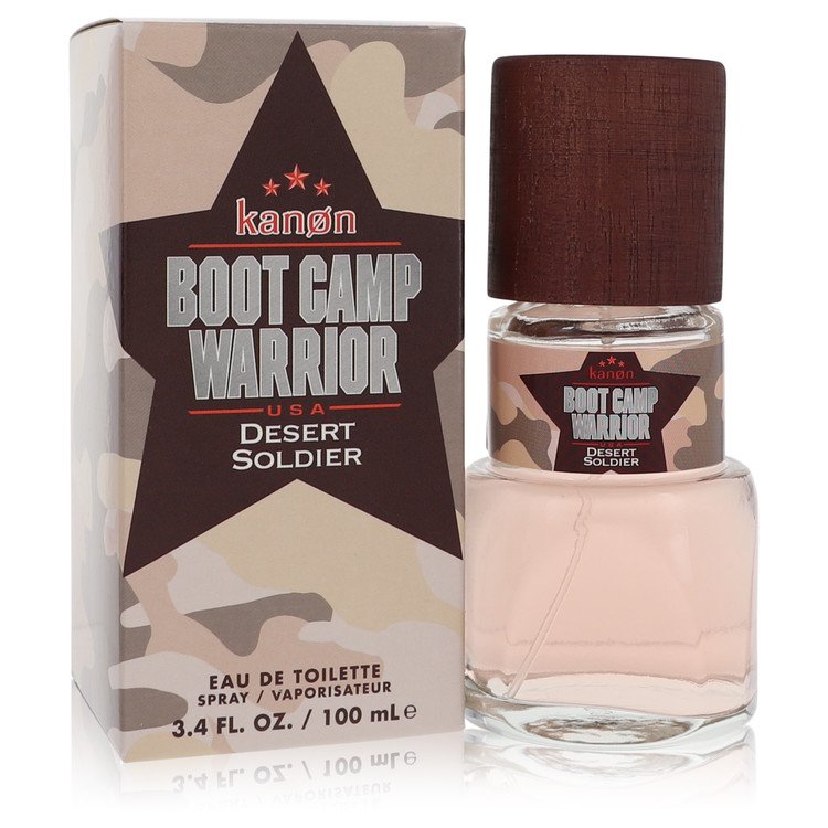 Kanon Boot Camp Warrior Desert Soldier Eau De Toilette Spray By Kanon 3.4 oz