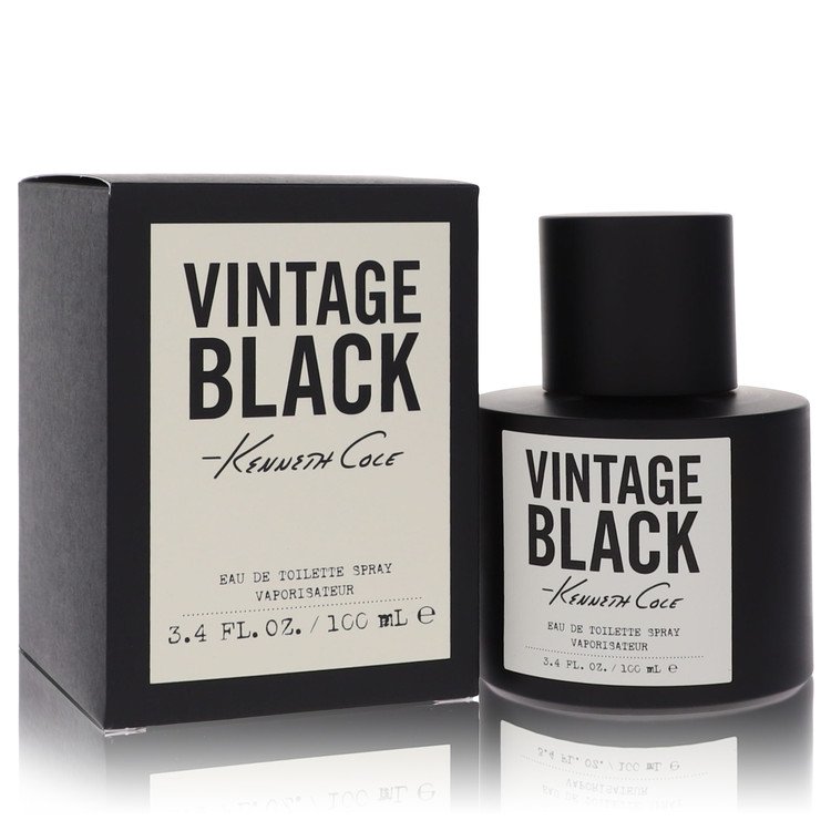 Kenneth Cole Vintage Black Eau De Toilette Spray By Kenneth Cole 3.4 oz