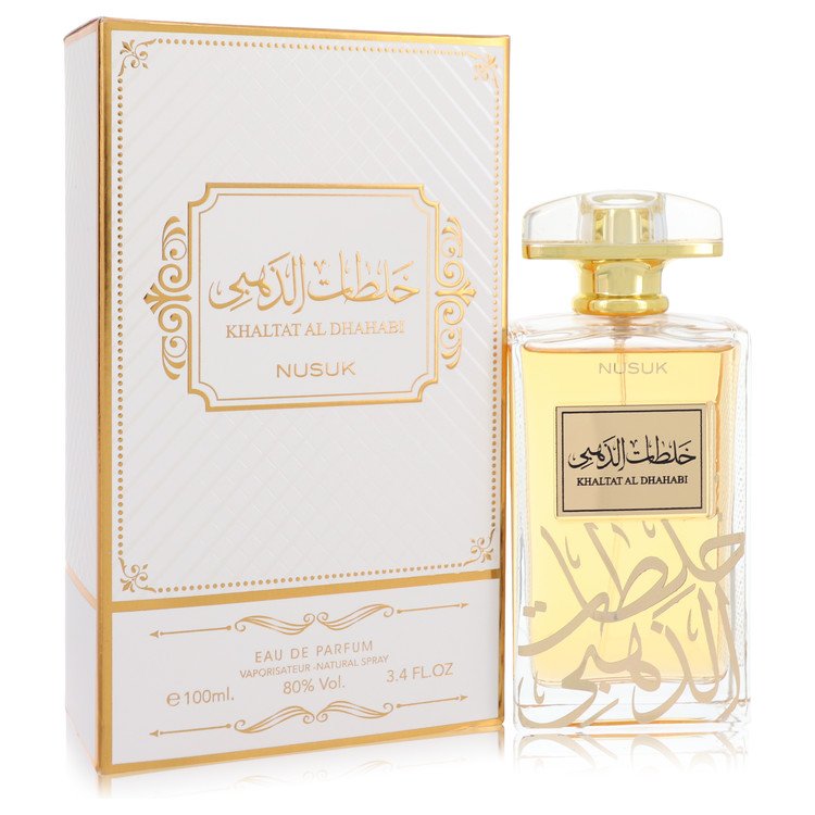Khaltat Al Dhahabi Eau De Parfum Spray (Unisex) By Nusuk 3.4 oz