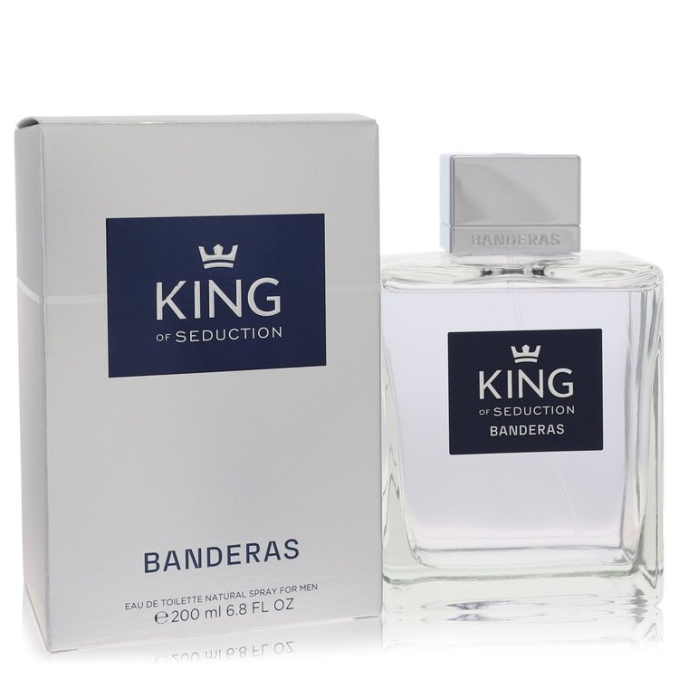 King Of Seduction Eau De Toilette Spray By Antonio Banderas 6.7 oz