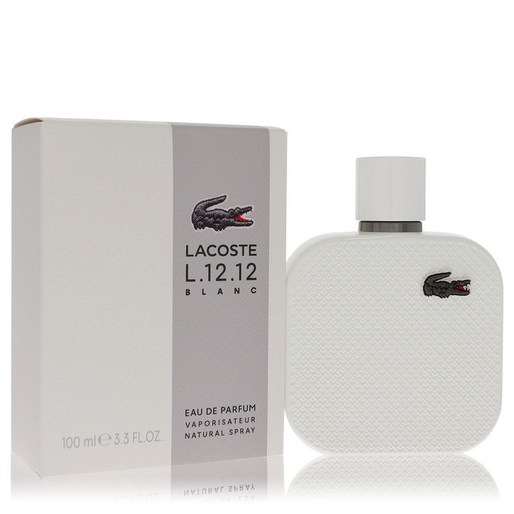 Lacoste Eau De Lacoste L.12.12 Blanc Eau De Parfum Spray By Lacoste 3.3 oz