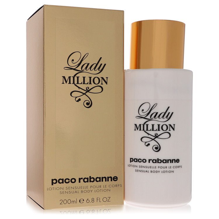 Lady Million Body Lotion By Paco Rabanne 6.8 oz