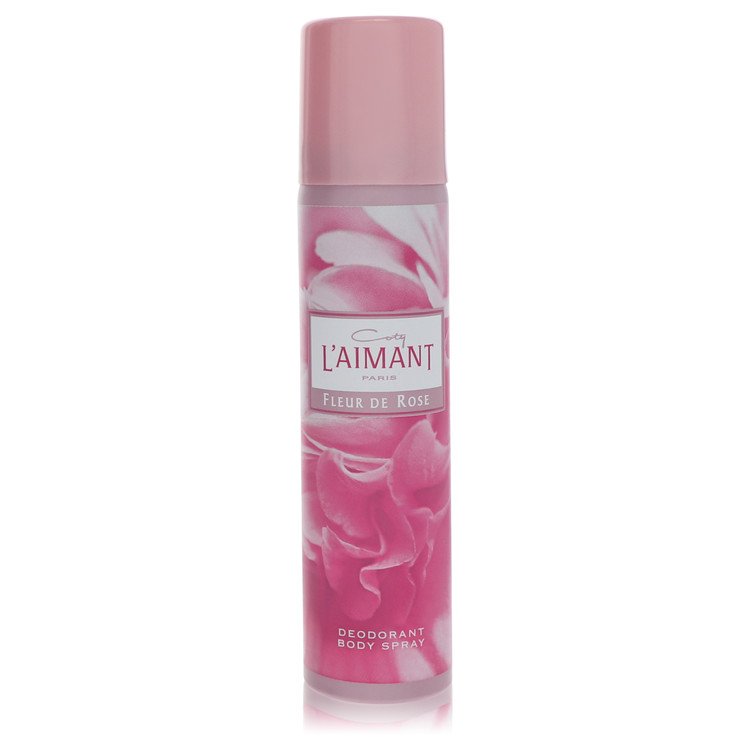 L'aimant Fleur Rose Deodorant Spray By Coty 2.5 oz
