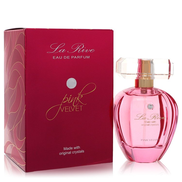 La Rive Pink Velvet Eau De Parfum Spray By La Rive 2.5 oz