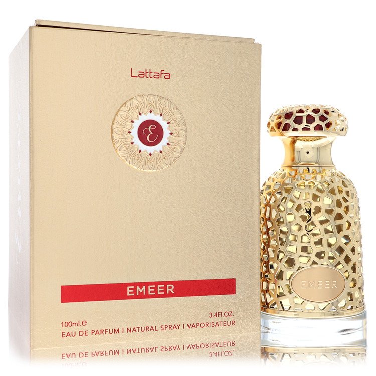 Lattafa Emeer Eau De Parfum Spray (Unisex) By Lattafa 3.4 oz