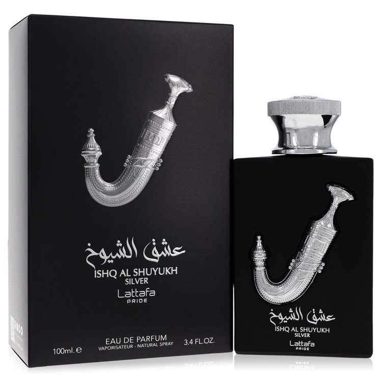 Lattafa Pride Ishq Al Shuyukh Silver Eau De Parfum Spray (Unisex) By Lattafa 3.4 oz