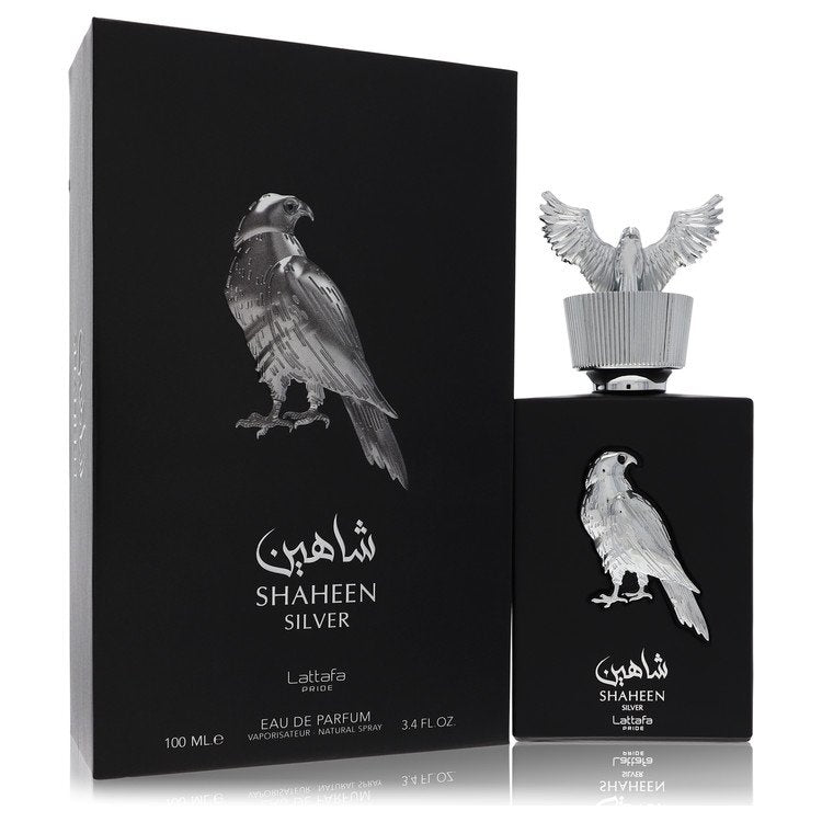Lattafa Pride Shaheen Silver Eau De Parfum Spray (Unisex) By Lattafa 3.4 oz