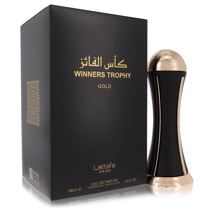 Lattafa Pride Winners Trophy Gold Eau De Parfum Spray By Lattafa 3.4 oz