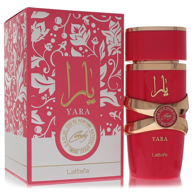 Lattafa Yara Candy Eau De Parfum Spray By Lattafa 3.4 oz