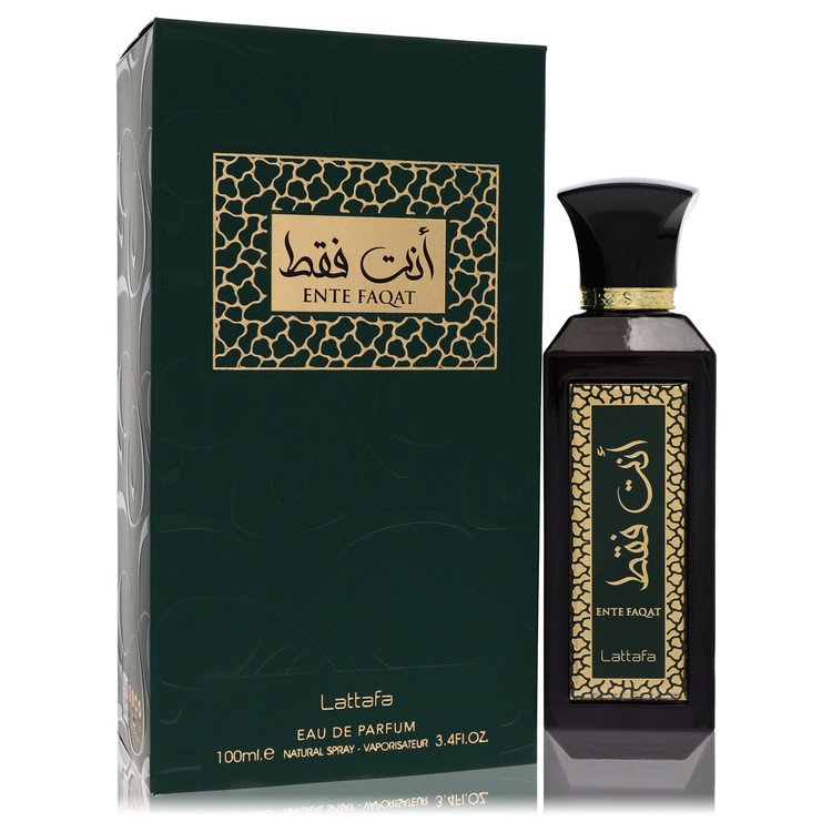 Lattafa Ente Faqat Eau De Parfum Spray (Unisex) By Lattafa 3.4 oz