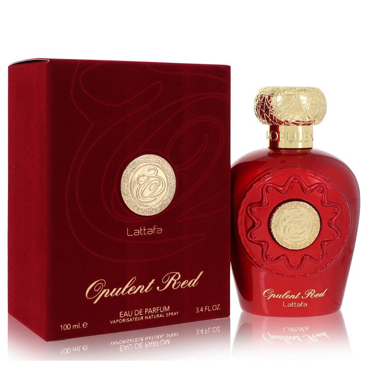 Lattafa Opulent Red Eau De Parfum Spray By Lattafa 3.4 oz