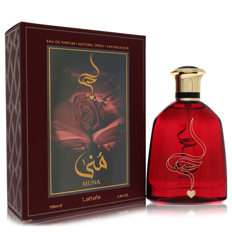 Lattafa Muna Eau De Parfum Spray (Unisex) By Lattafa 3.4 oz