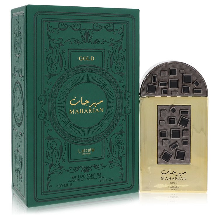 Lattafa Pride Maharjan Gold Eau De Parfum Spray (Unisex) By Lattafa 3.4 oz