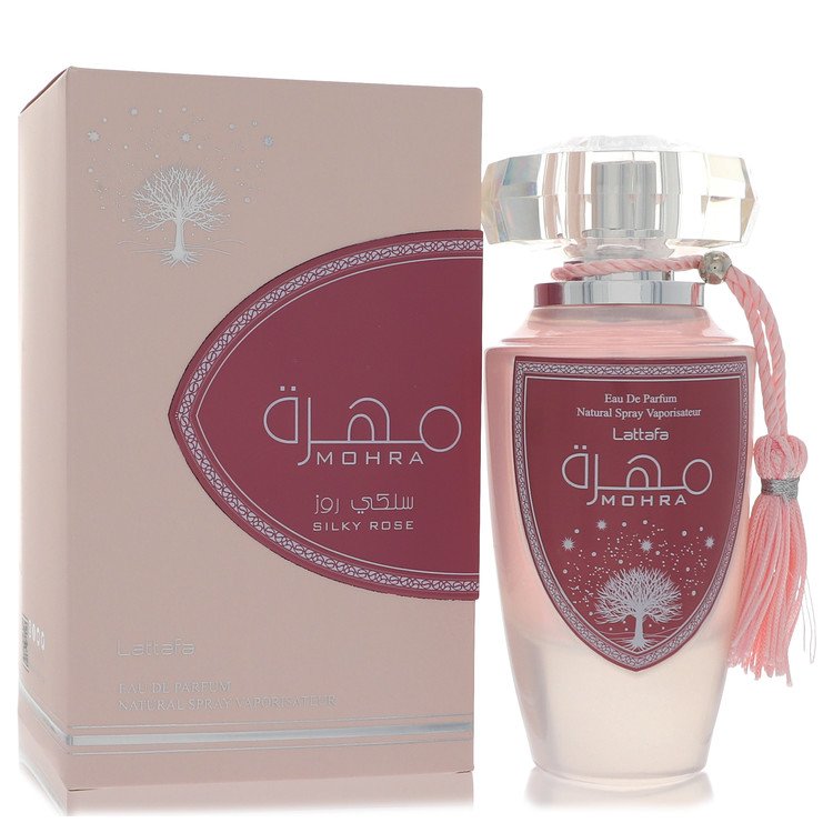 Lattafa Mohra Silky Rose Eau De Parfum Spray By Lattafa 3.4 oz