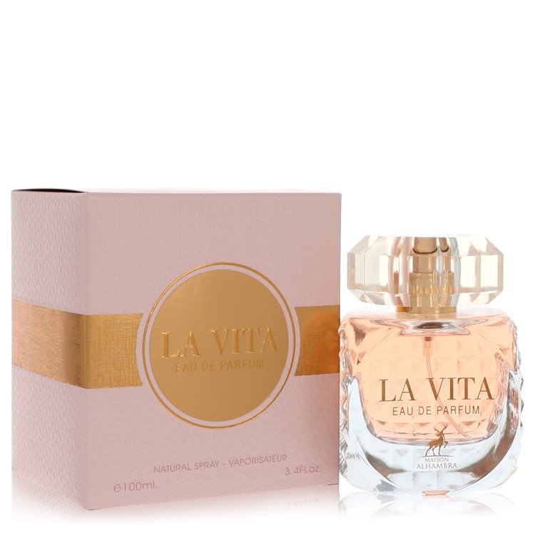 La Vita Eau De Parfum Spray By Maison Alhambra 3.4 oz