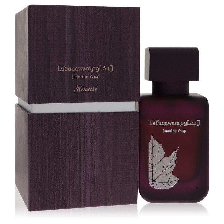 La Yuqawam Jasmine Wisp Eau De Parfum Spray By Rasasi 2.5 oz