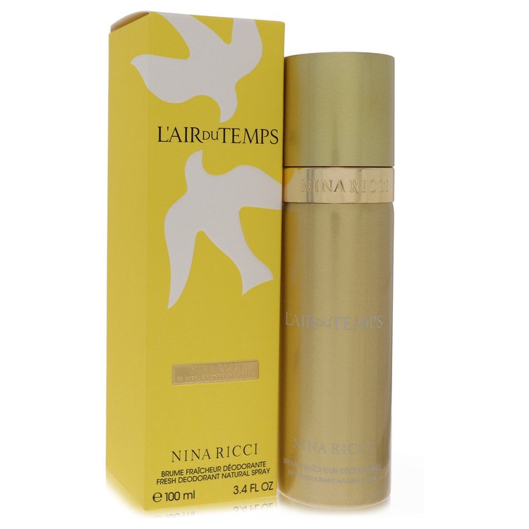 L'air Du Temps Deodorant Spray By Nina Ricci 3.3 oz