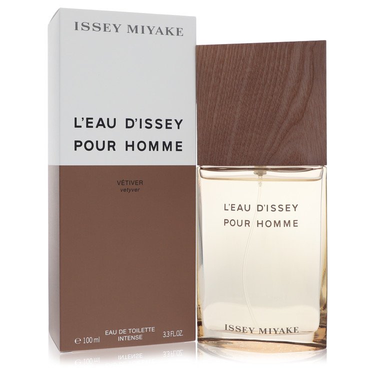 L'eau D'issey Pour Homme Vetiver Eau De Toilette Intense Spray By Issey Miyake 3.3 oz