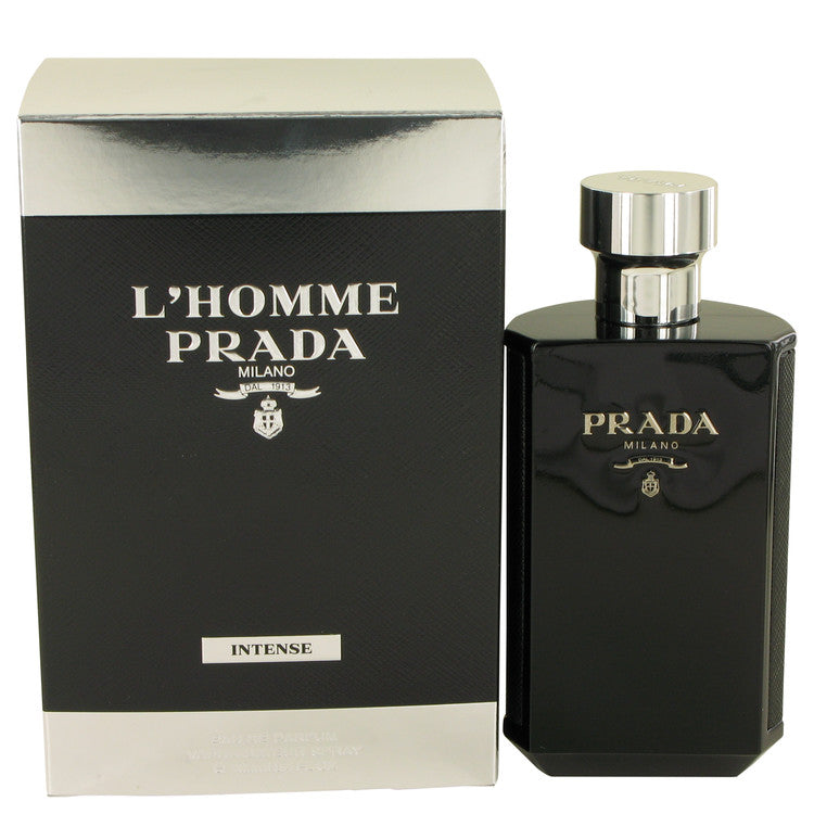 Prada L'homme Intense Eau De Parfum Spray By Prada 3.4 oz