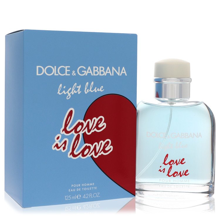 Light Blue Love Is Love Eau De Toilette Spray By Dolce & Gabbana 4.2 oz