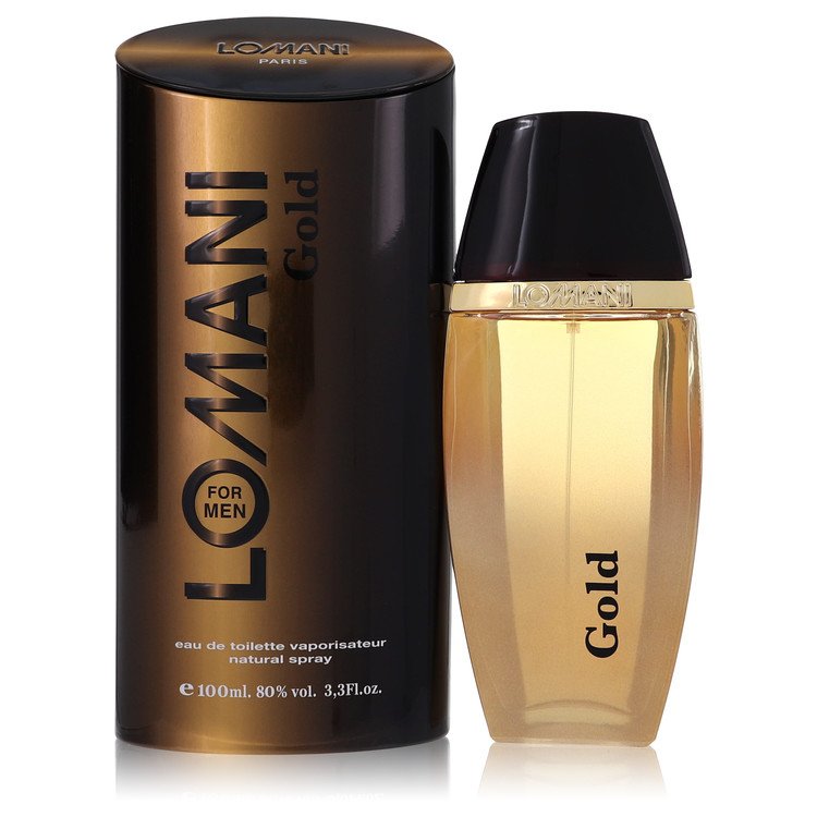 Lomani Gold Eau De Toilette Spray By Lomani 3.3 oz