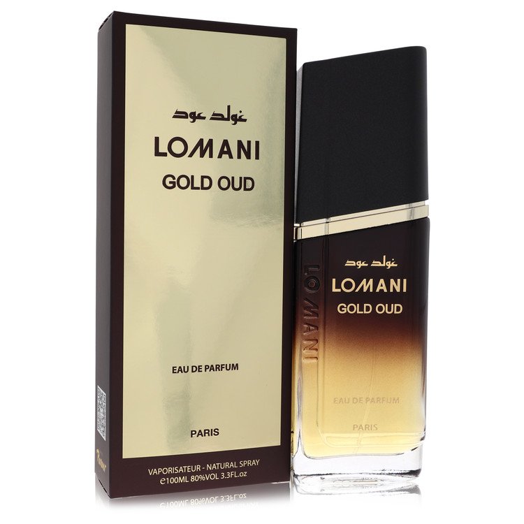 Lomani Gold Oud Eau De Parfum Spray By Lomani 3.3 oz