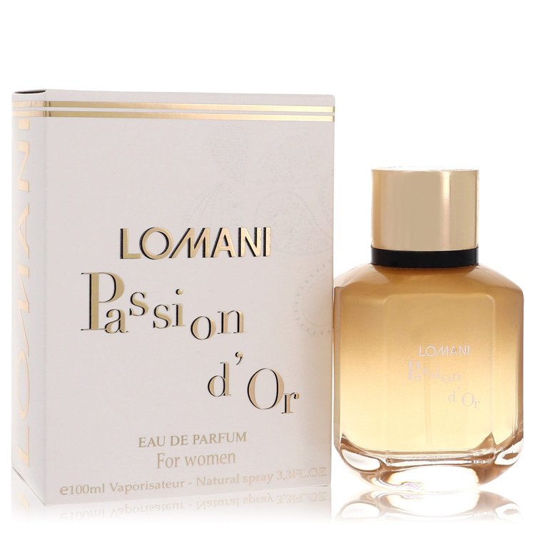 Lomani Passion D'or Eau De Parfum Spray By Lomani 3.3 oz