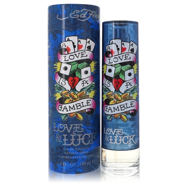 Love & Luck Eau De Toilette Spray By Christian Audigier 3.4 oz